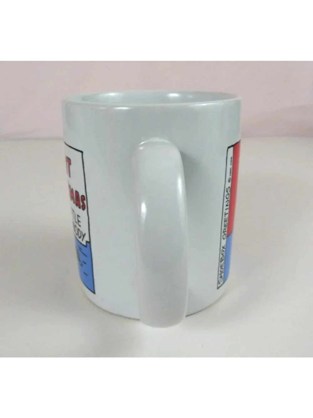 Shoebox Greetings All I Want For Christmas Great Little Fishing Spot Coffee Cup